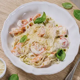 Тальятеле з креветкою (350г)