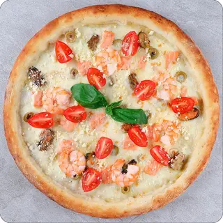 Піца з морепродуктами 40 см (865 г)