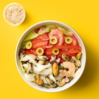 Салат з морепродуктами