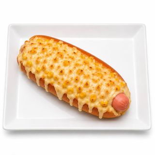 Сирний хот-дог з молочною сосискою (365г)