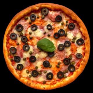 Pizza cotto, capperi (420 г)