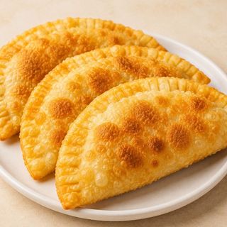 Чебурек з мясом курки та моцареллою