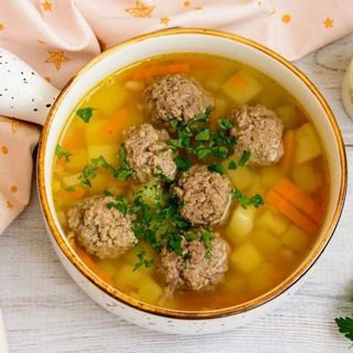 Суп із фрикадельками (350г)