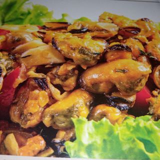 Мідії в гострому соусі (150г)