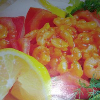 Креветки смажені з соусом чилі (150г)