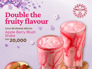 Apple Berry Blush Shake