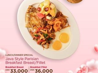 Java Style Parisian Breakfast - Chicken Breast.