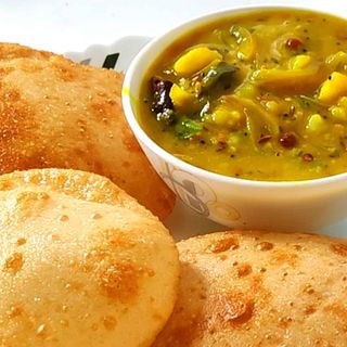 Poori Bhaji (3Pcs)