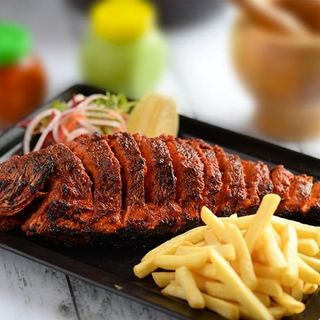 Fried Whole Fish With Chips