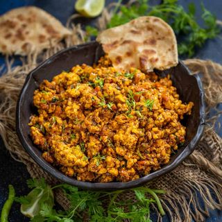 Egg Burji with Choice of 1 Bread 