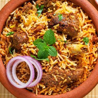 Traditional Goat Biryani