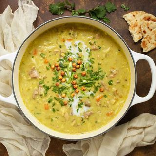 Indian Mulligatawny Chicken Soup
