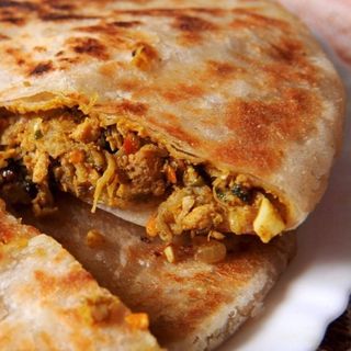 Goat Stuffed Kulcha