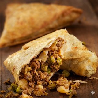 African Goat Meat Samosa