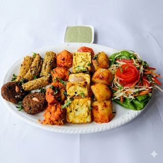 Tandoori Vegetable Platter
