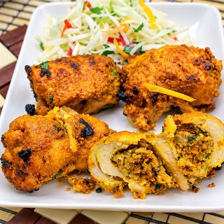 Stuffed Afghani Chicken (4 pcs)
