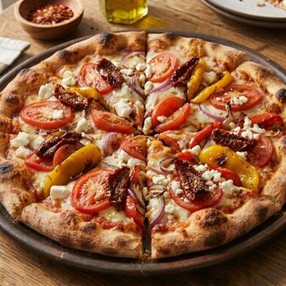 Large Roasted Pepper Pizza