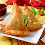Beef samosas