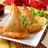 Veg samosas