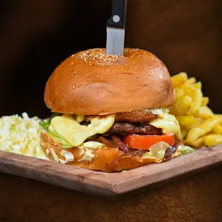 Mozerella Beef Burger