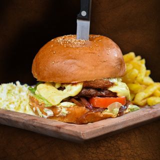 Mozerella Beef Burger