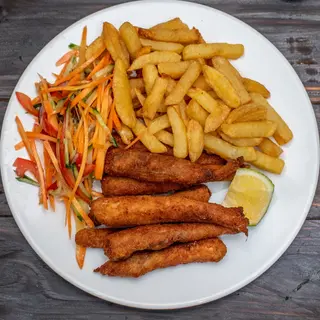 Fish Fingers and chips