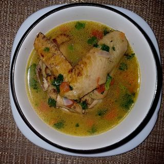 Boiled chicken (off layer)