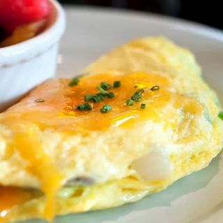 Cheddar Cheese Omelette