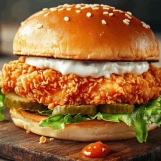 CRISPY CHICKEN BURGER
