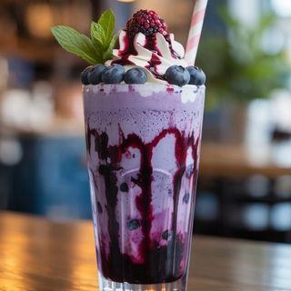 Blueberry Milkshake