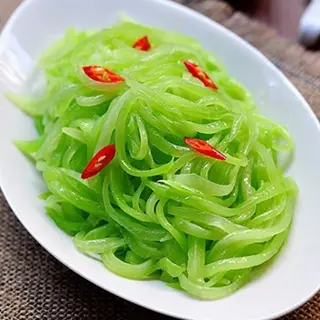 Shredded Lettuce With Oyster sauce