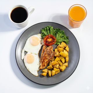Chicken Breast & Egg Breakfast Combo