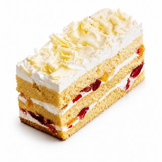 White Forest cake Slice