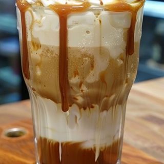 Caramel milkshake
