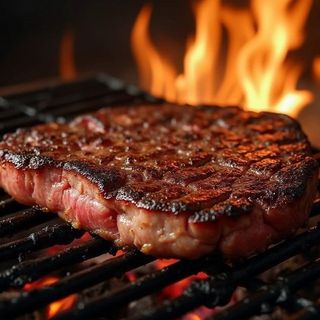 Grilled beef steak 