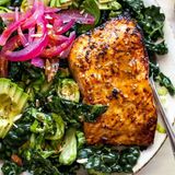 Pan-fried Fish Salad