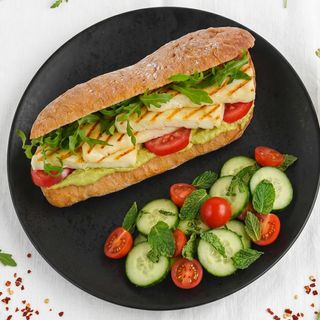 halloumi sandwich