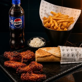 Shawarma Box With Wings