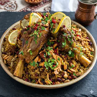 Lamb Mansaf Rice