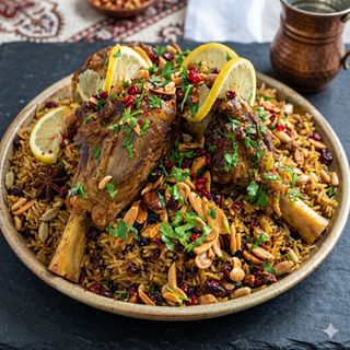 Lamb Mansaf Rice