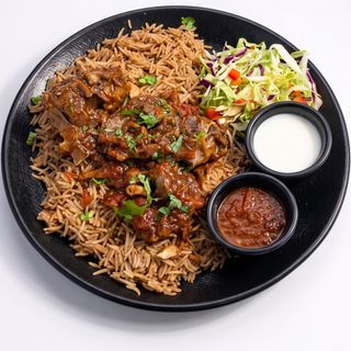 Pilau Rice With Goat Meat