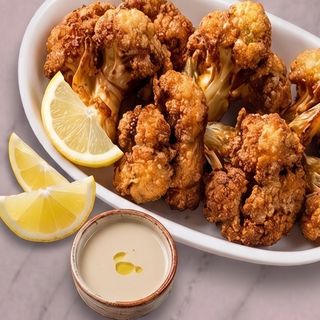 fried cauliflower