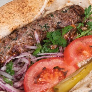 lebanese kafta wrap