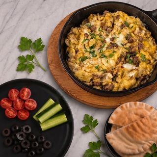 Eggs with Minced Meat