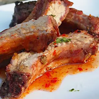 CHILLI STEAMED PORK RIBS 