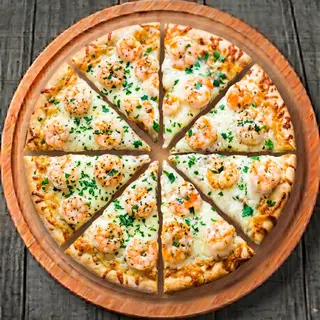 shrimps pizza
