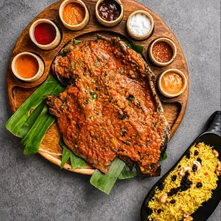 Char-Grilled Whole Fish
