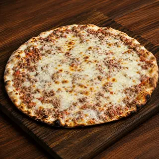 lahm bi ajeen with cheese
