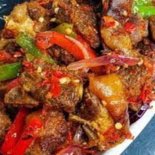 Goat Muchomo/Nyama Choma Pan Fried