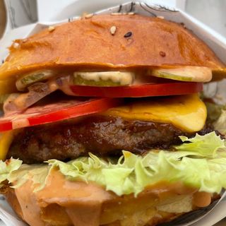 2 BBQ Beef burgers+2 Fries+2 Soda